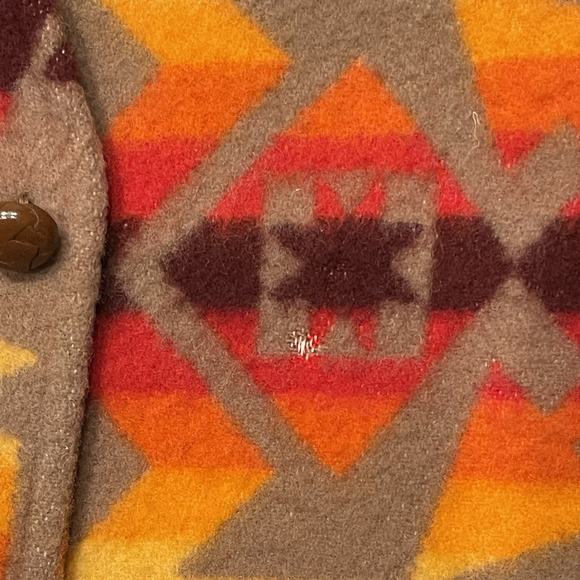 Vintage Pendleton High Grade Western Wear Wool Vest Mens 44 Aztec Southwestern - Picture 12 of 12